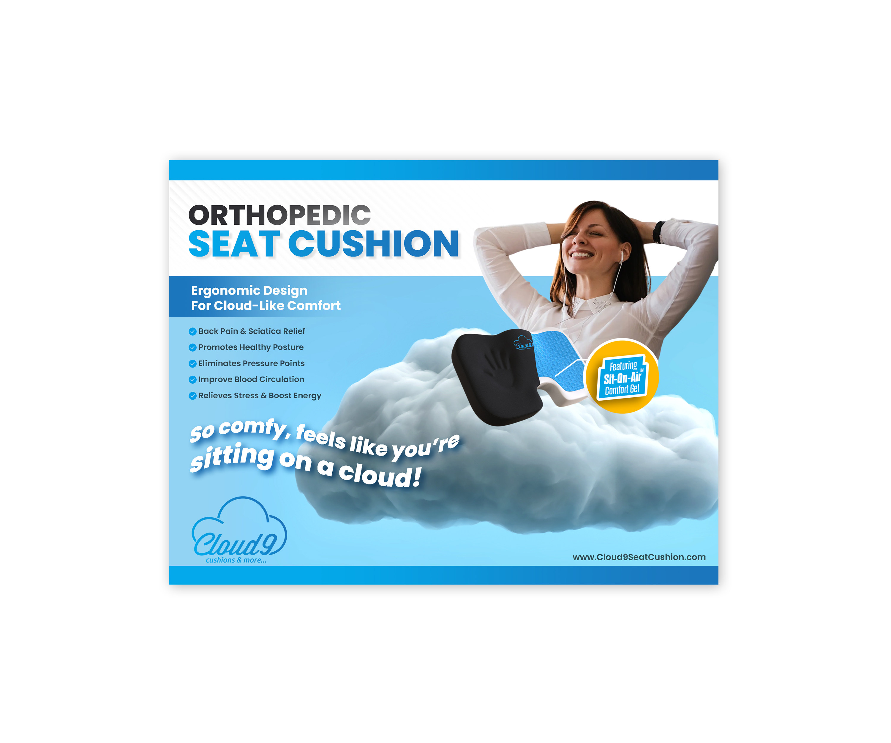 Packaging Design by mscreations.lk for Cloud 9 Cushions & More | Design #30665839
