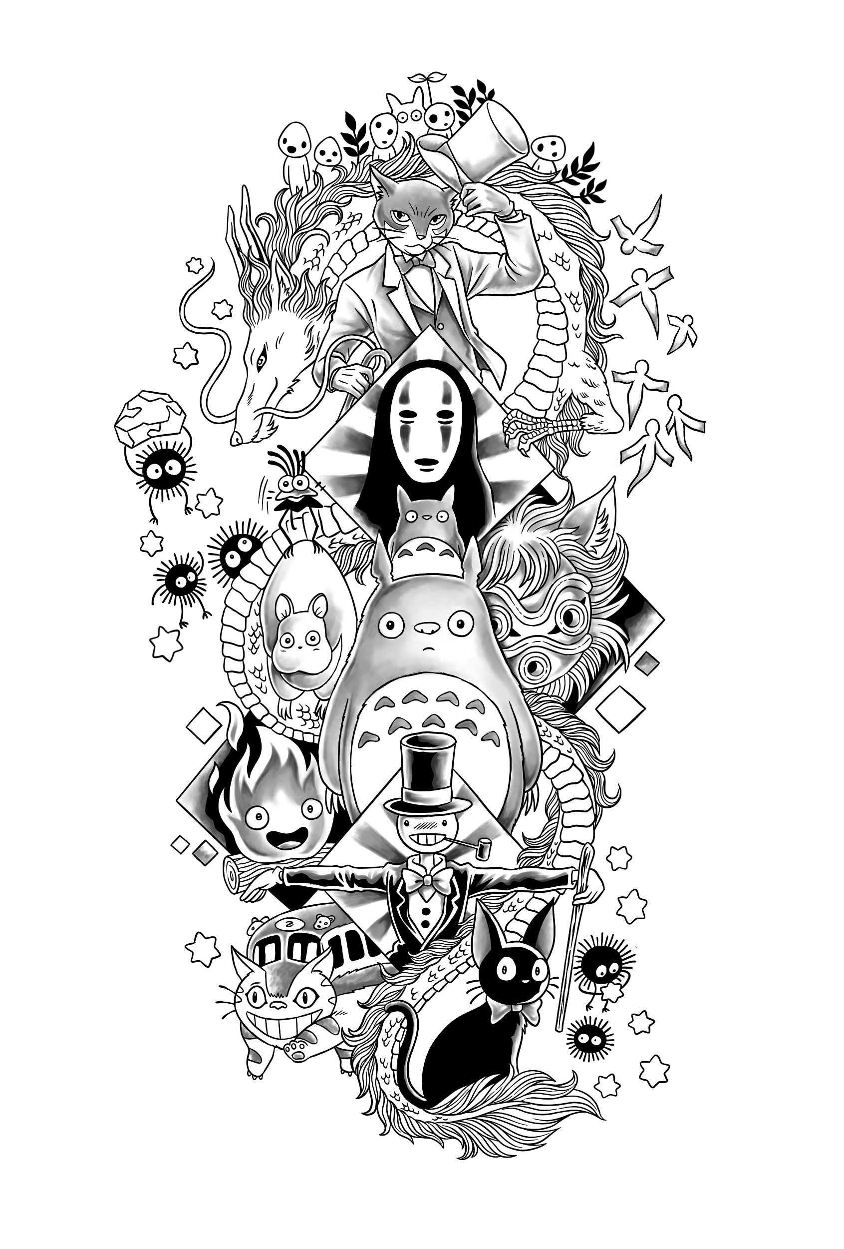 Tattoo Design by SangBlater for this project | Design #30658330