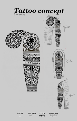 Tattoo Design by candraagungdwiatmaja