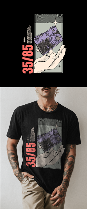 T-shirt Design by miloje1207