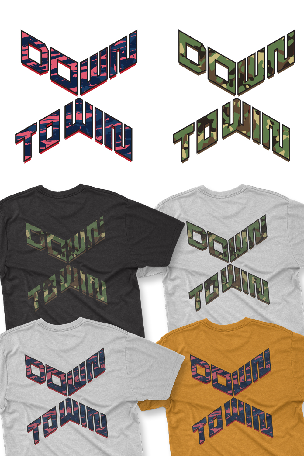 T-shirt Design by Buci Acul for DOWN APPAREL | Design #30659377