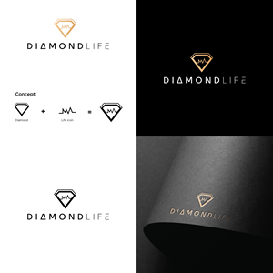 Logo Design by Adnan Bhatti for diamondLife | Design #30671480