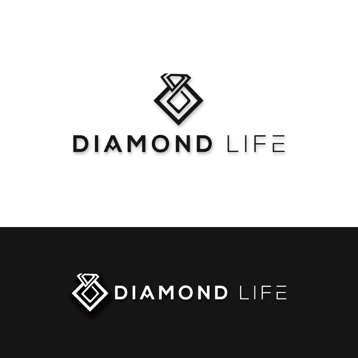 Logo Design by Rani Bilkiss for diamondLife | Design #30704061