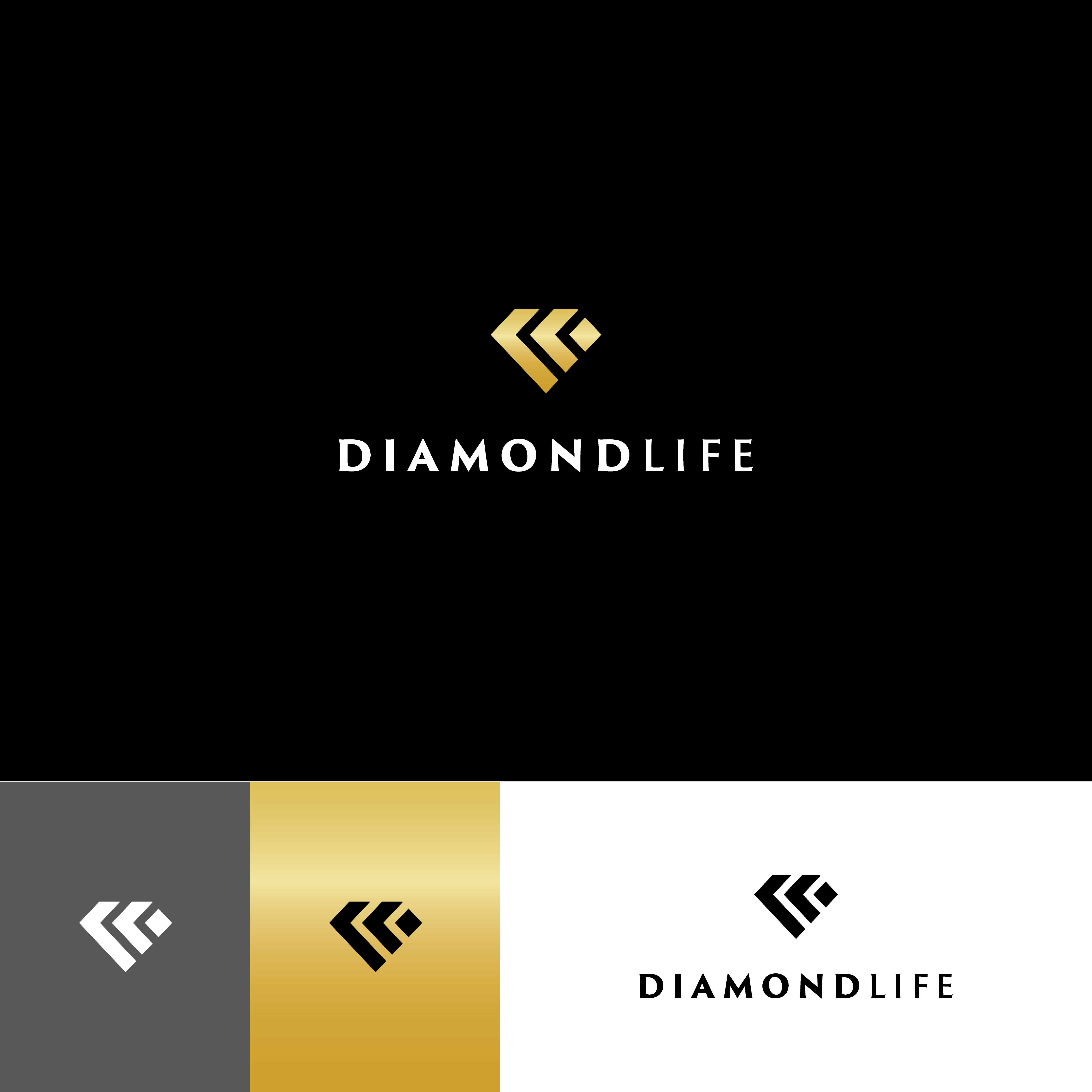 Logo Design by Pratik Mevada for diamondLife | Design #30669450