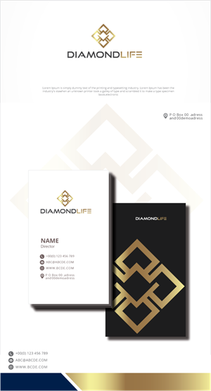 Logo Design by zebronicgraphic for diamondLife | Design: #30668971