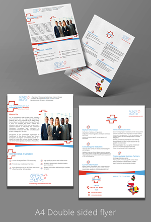 Design de Flyer par Mi17design pour Handelskammer Schweiz - Mitteleuropa (SEC) | Design : #30712360