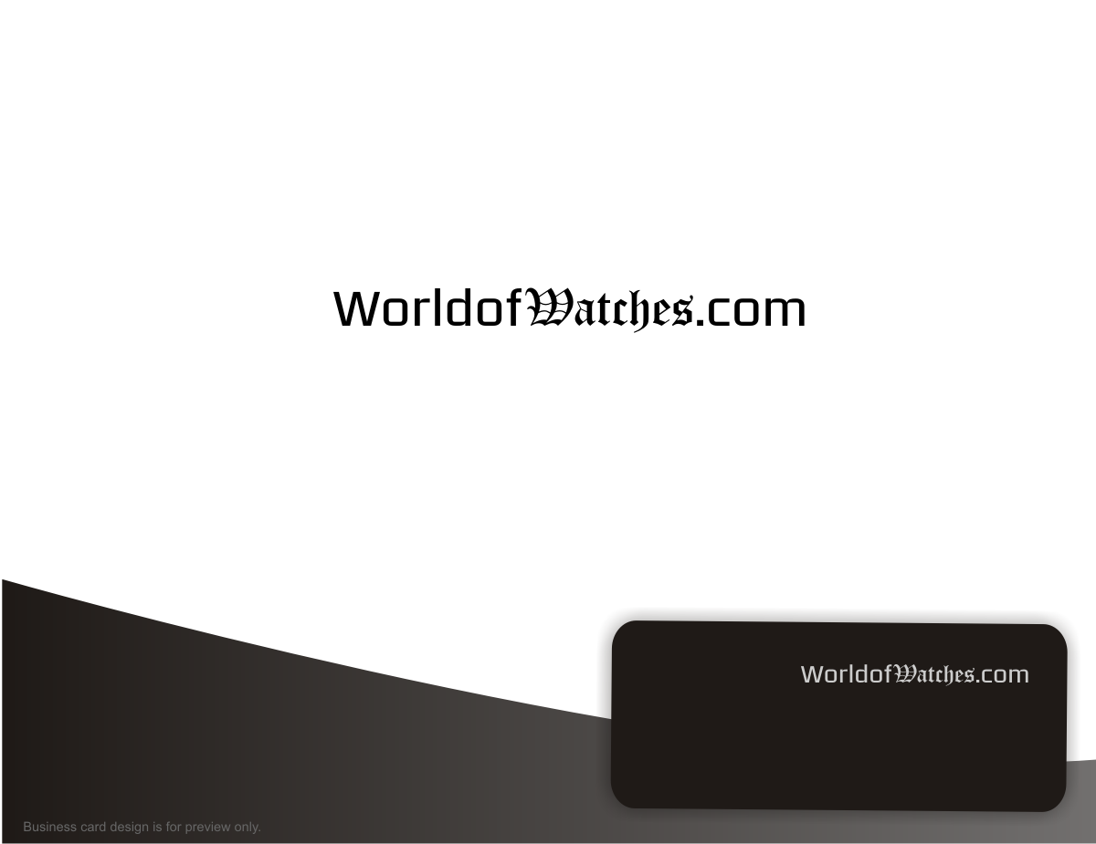 Logo-Design von Chero Designs für Swiss Watch International | Design #3294664