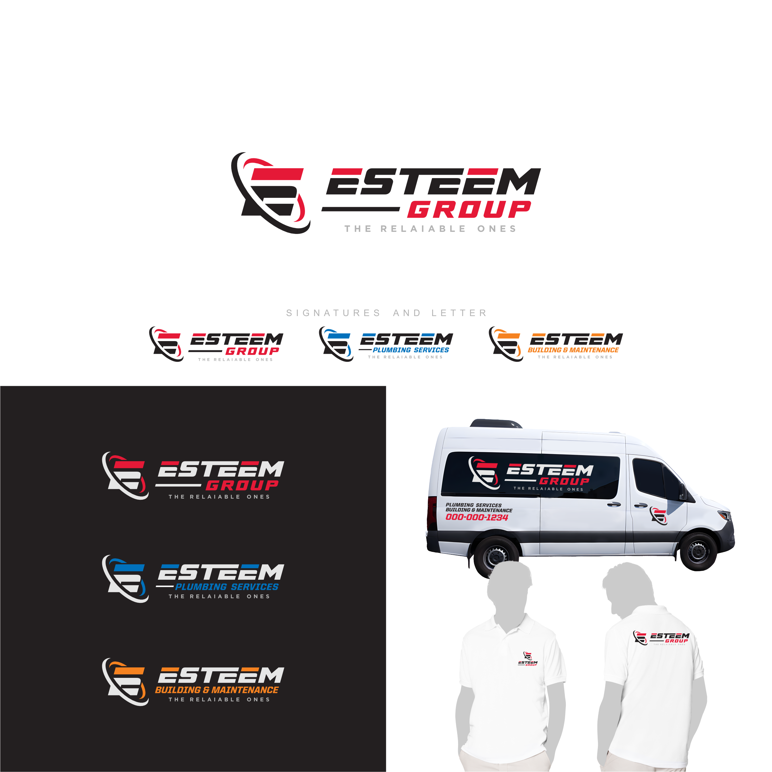 Logo Design by YNCK for The Esteem Group | Design #30693793
