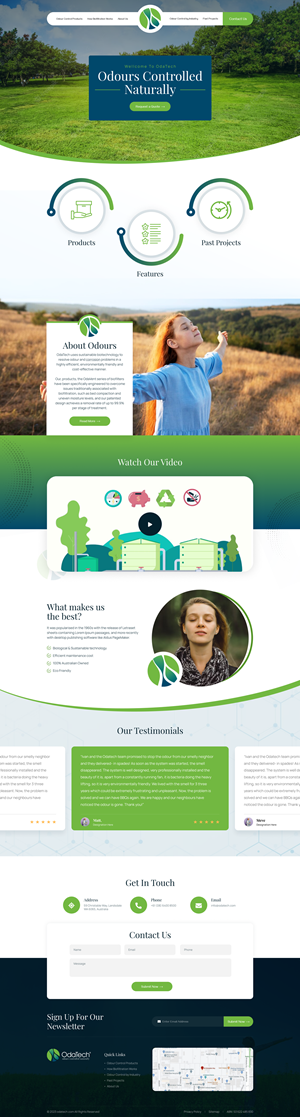 Web Design by Hussan for this project | Design: #30691699