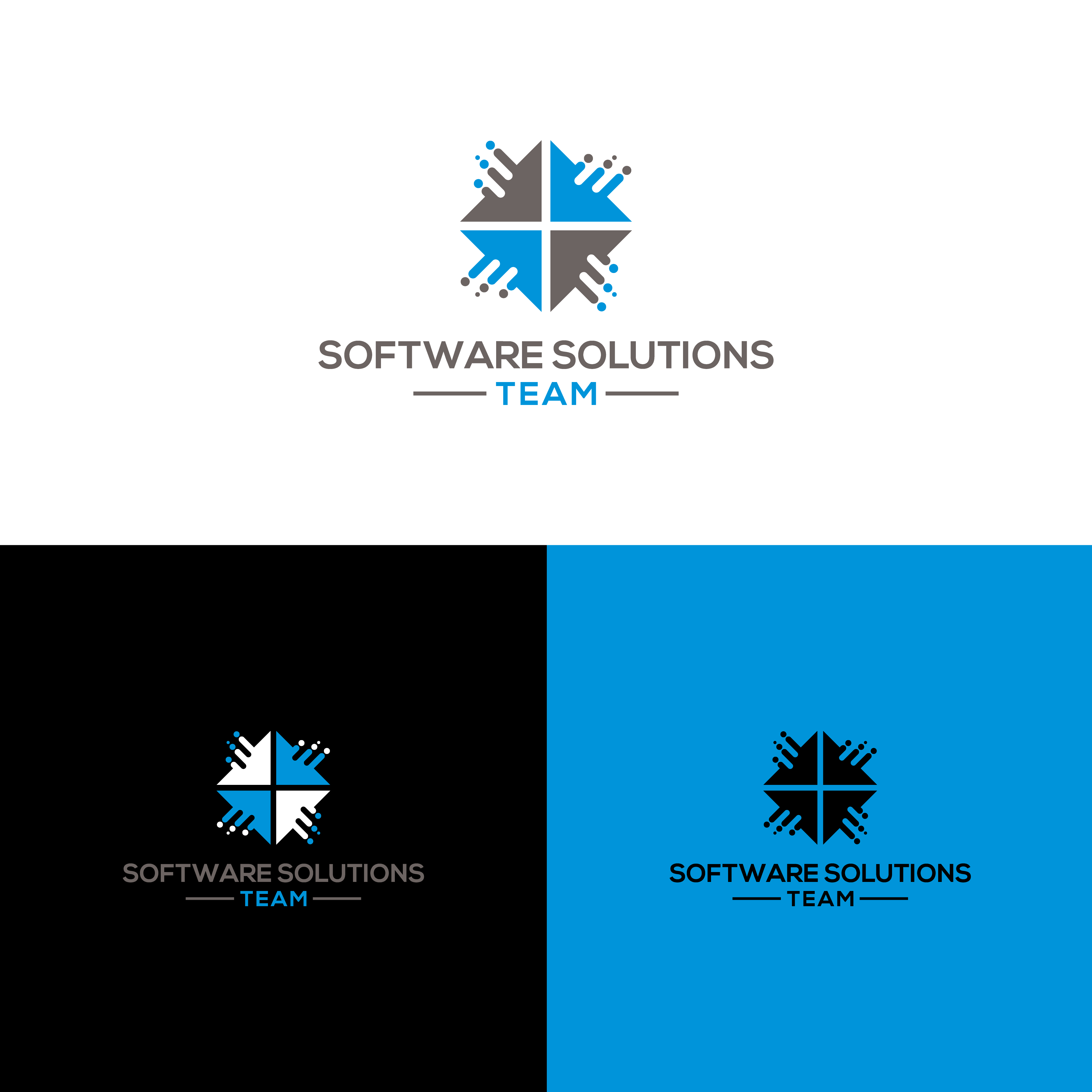 Logo Design by Design Element for Software Solutions Team | Design #30674215