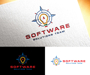 Logo Design by step forward 2 for Software Solutions Team | Design: #30678820