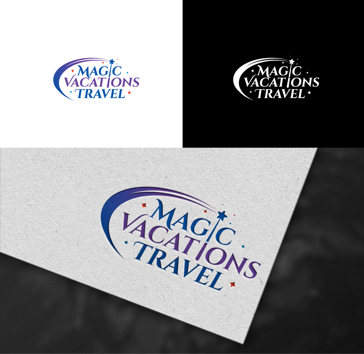 Logo Design by jonkonrad for Magic Vacations Travel | Design #30678517