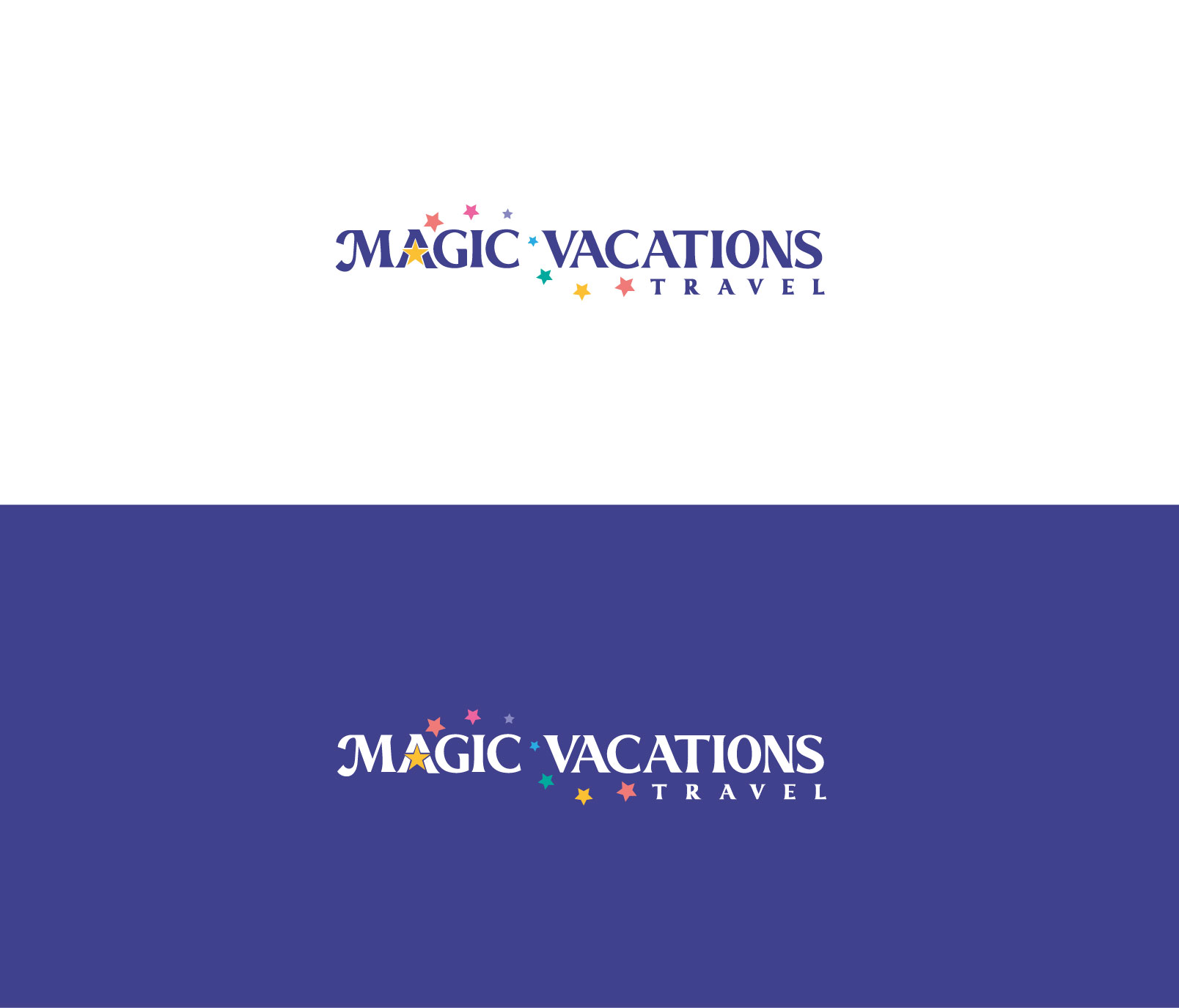 Logo Design by Birdcage for Magic Vacations Travel | Design #30704300