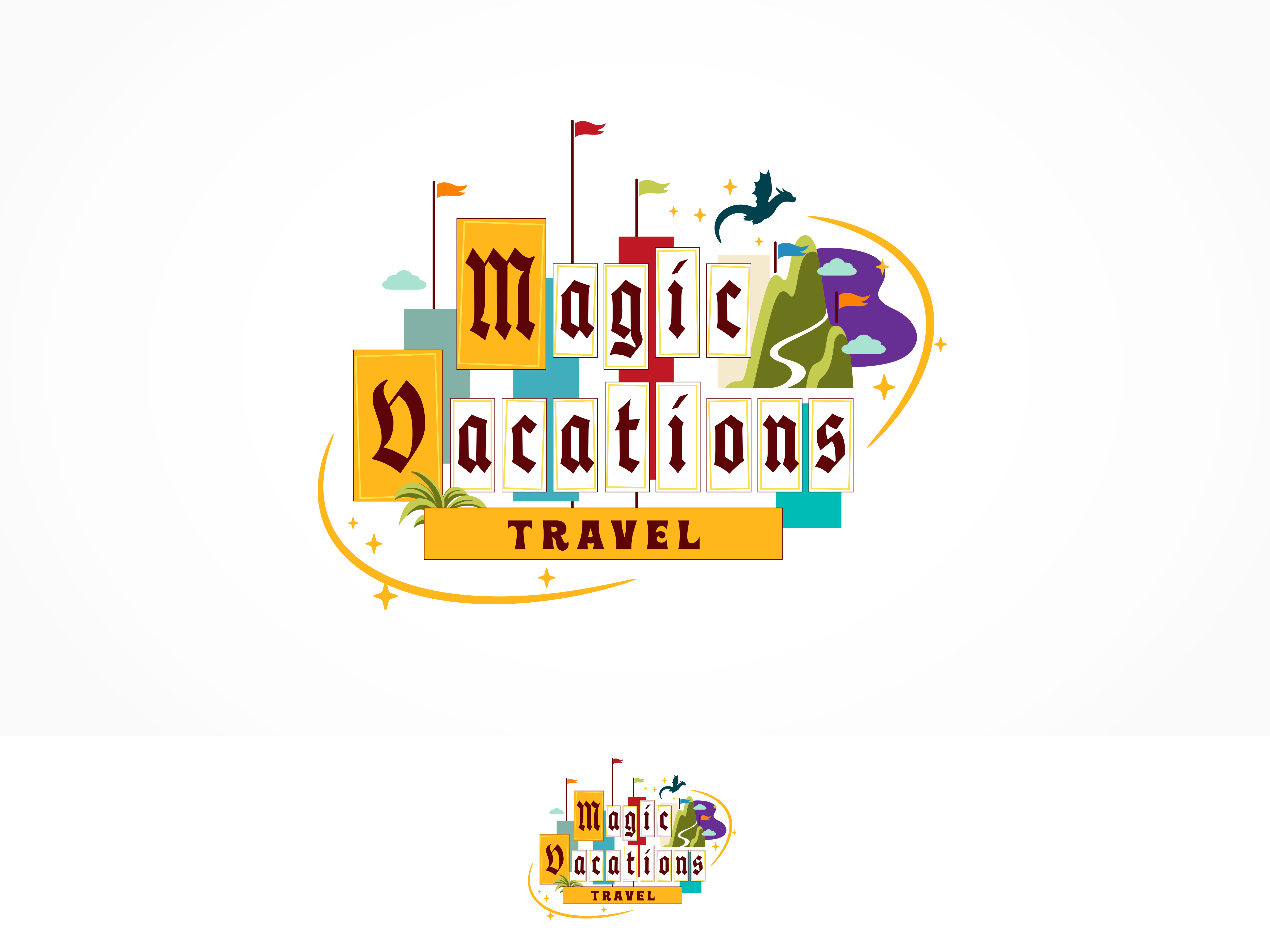 Logo Design by ArtTank for Magic Vacations Travel | Design #30732963