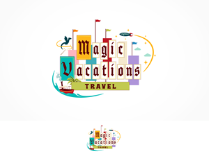 Logo Design by ArtTank for Magic Vacations Travel | Design: #30734847