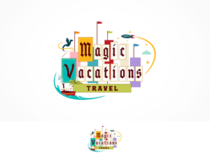 Logo Design by ArtTank for Magic Vacations Travel | Design: #30739029