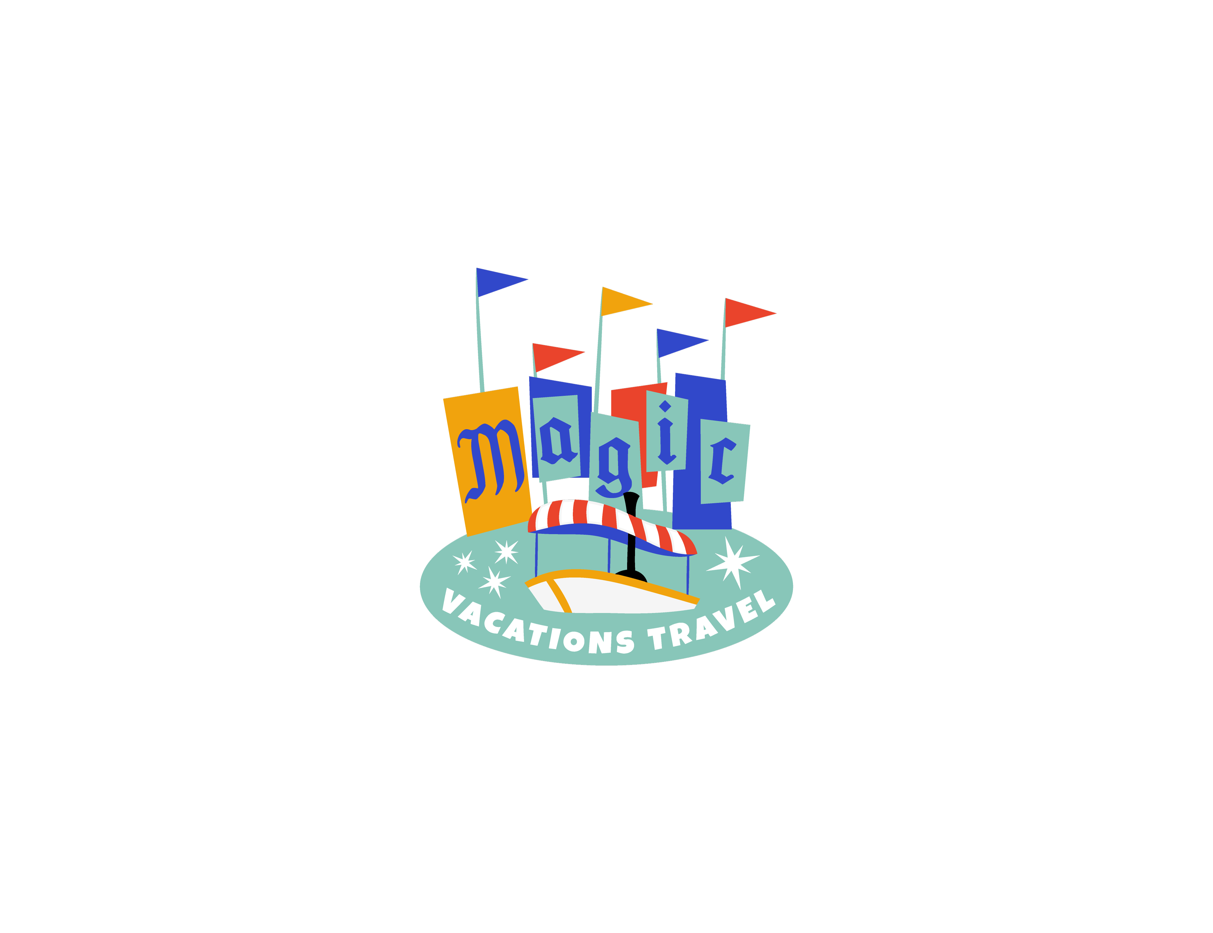 Logo Design by Skiba for Magic Vacations Travel | Design #30732859