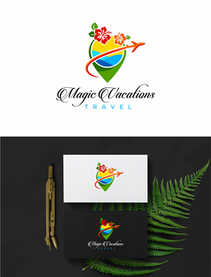 Logo Design by debdesign for Magic Vacations Travel | Design: #30719185