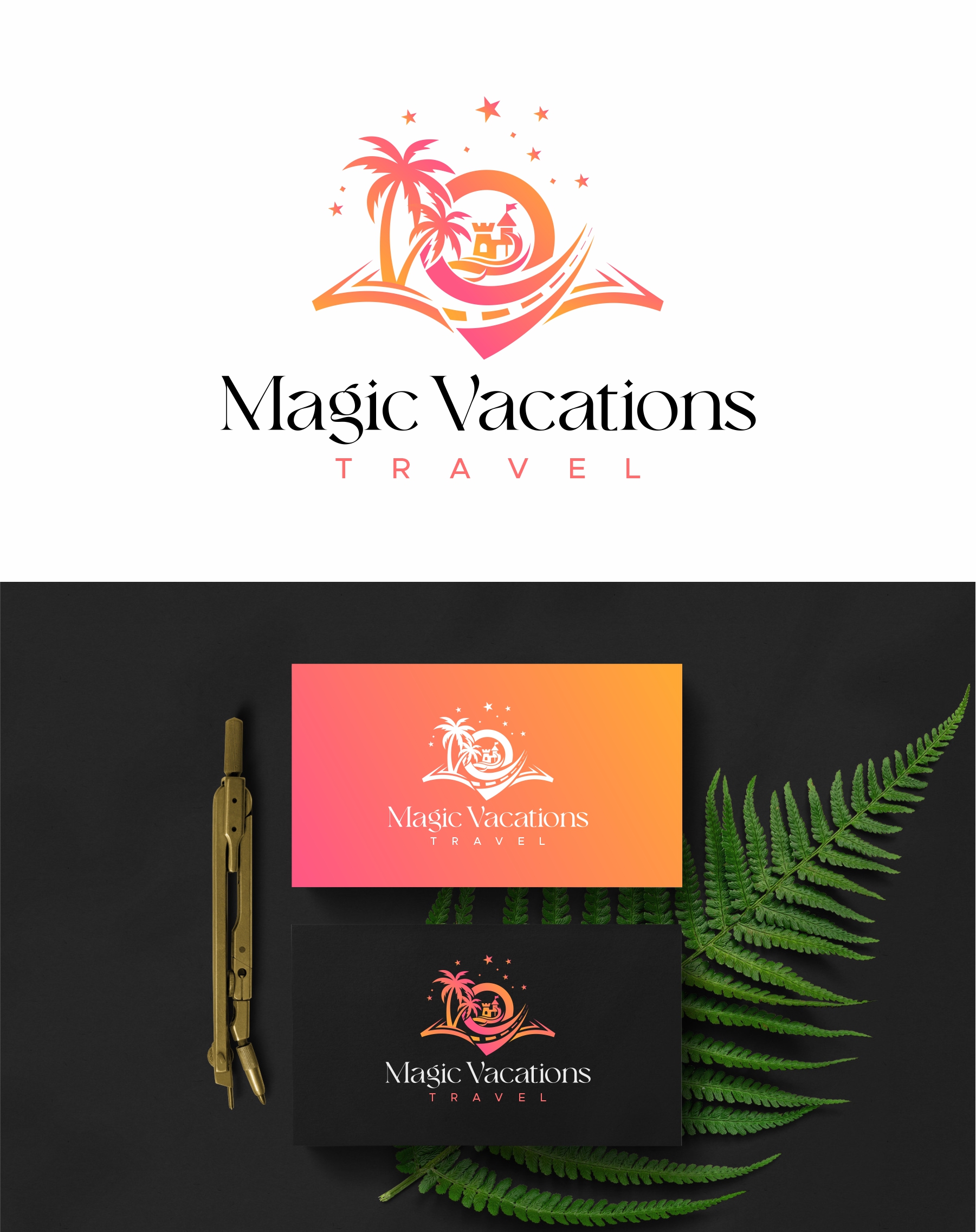 Logo Design by debdesign for Magic Vacations Travel | Design #30719190