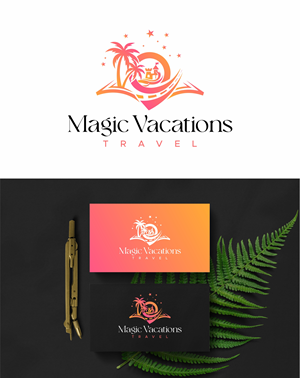 Logo Design by debdesign for Magic Vacations Travel | Design: #30719190