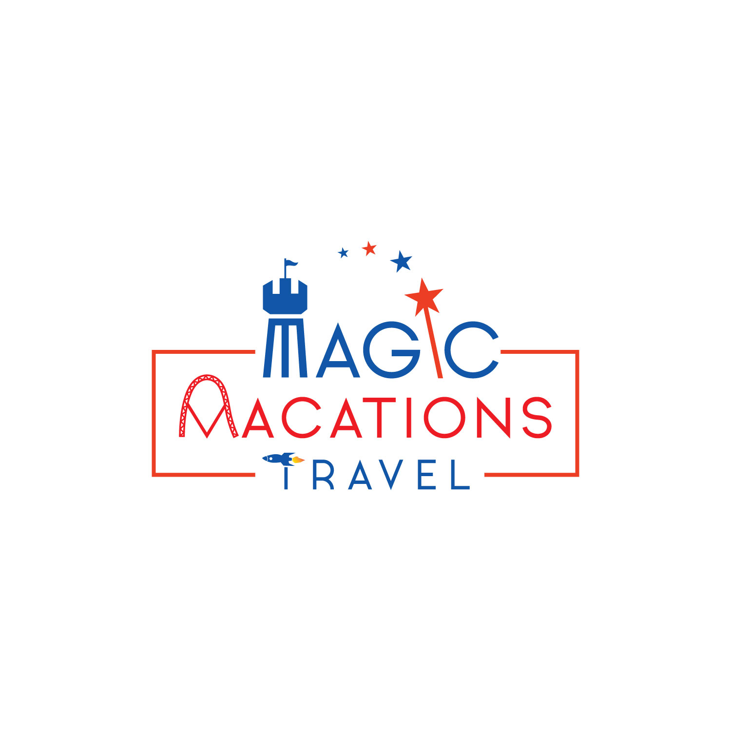 Logo-Design von LAXMI DESIGNHUB für Magic Vacations Travel | Design #30672382
