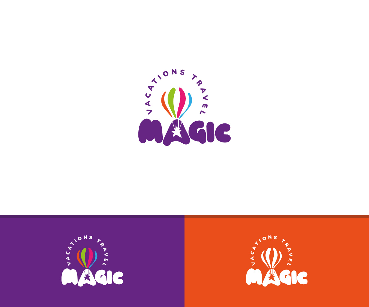 Logo Design by Greedin for Magic Vacations Travel | Design #30715822