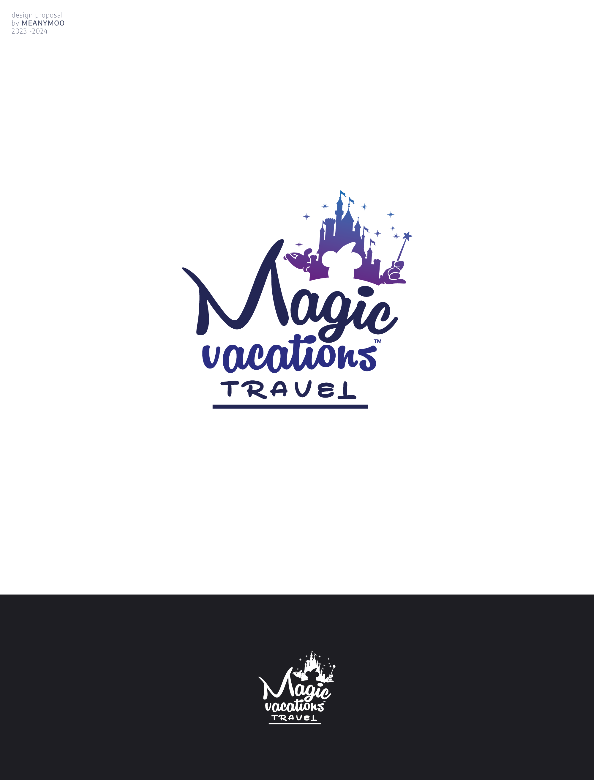 Logo Design by nu_begining1 for Magic Vacations Travel | Design #30684957