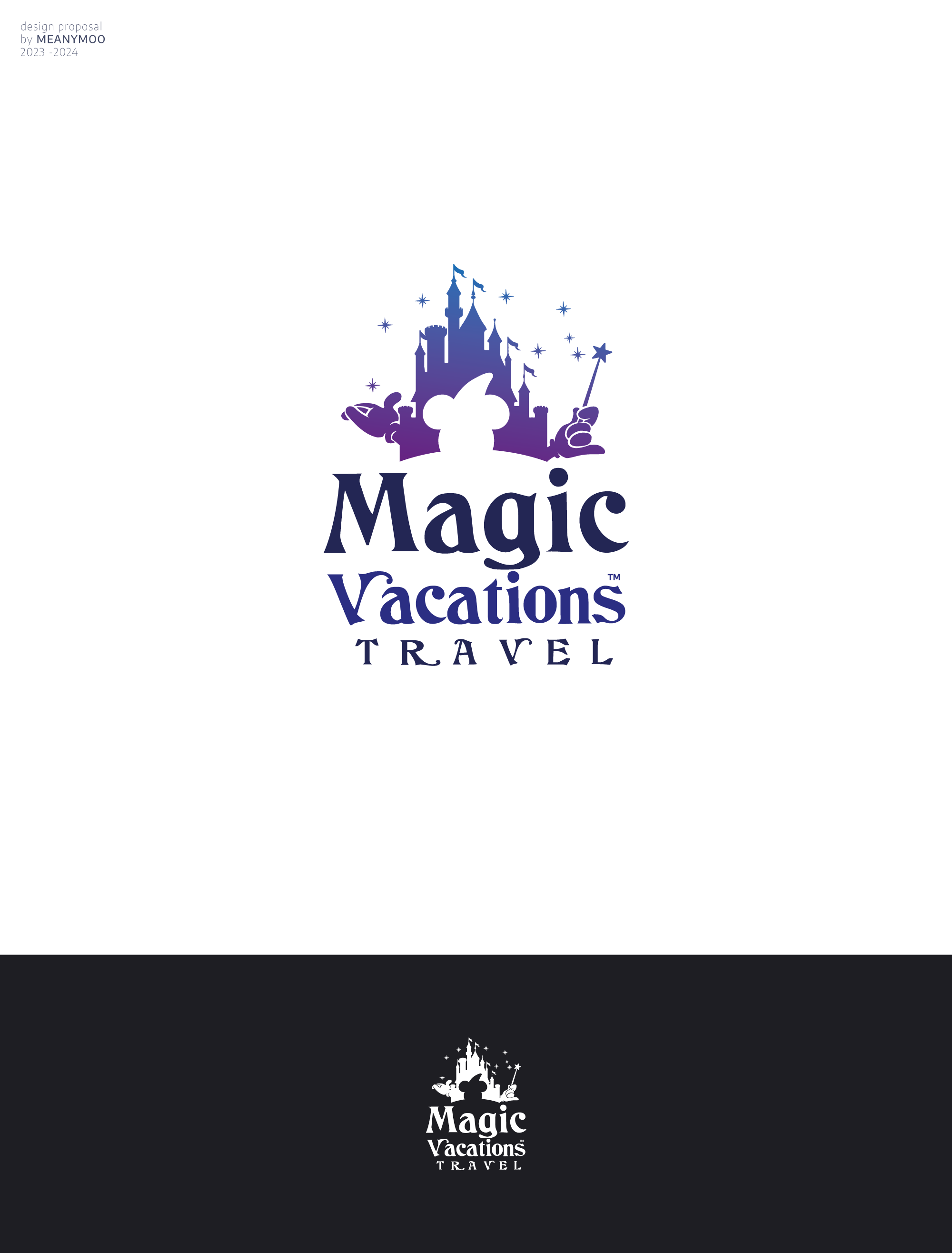 Logo Design by nu_begining1 for Magic Vacations Travel | Design #30685845