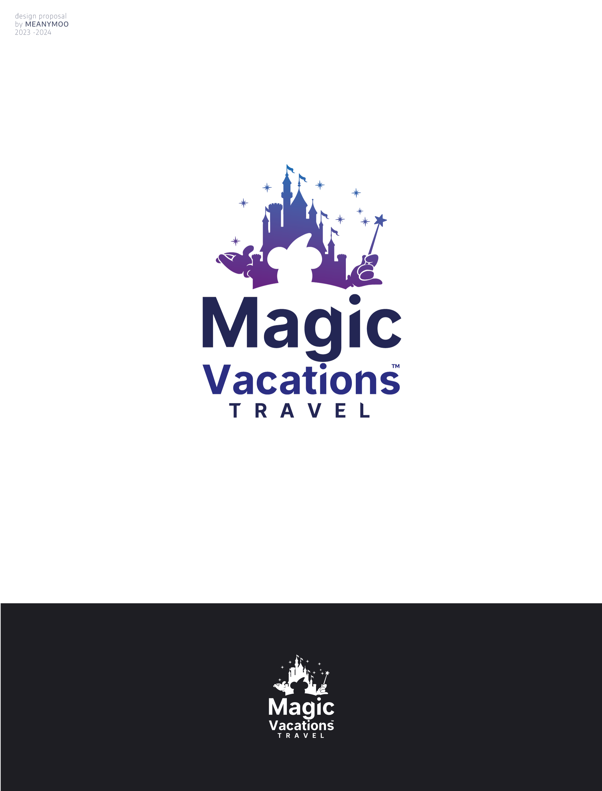 Logo Design by nu_begining1 for Magic Vacations Travel | Design #30693903