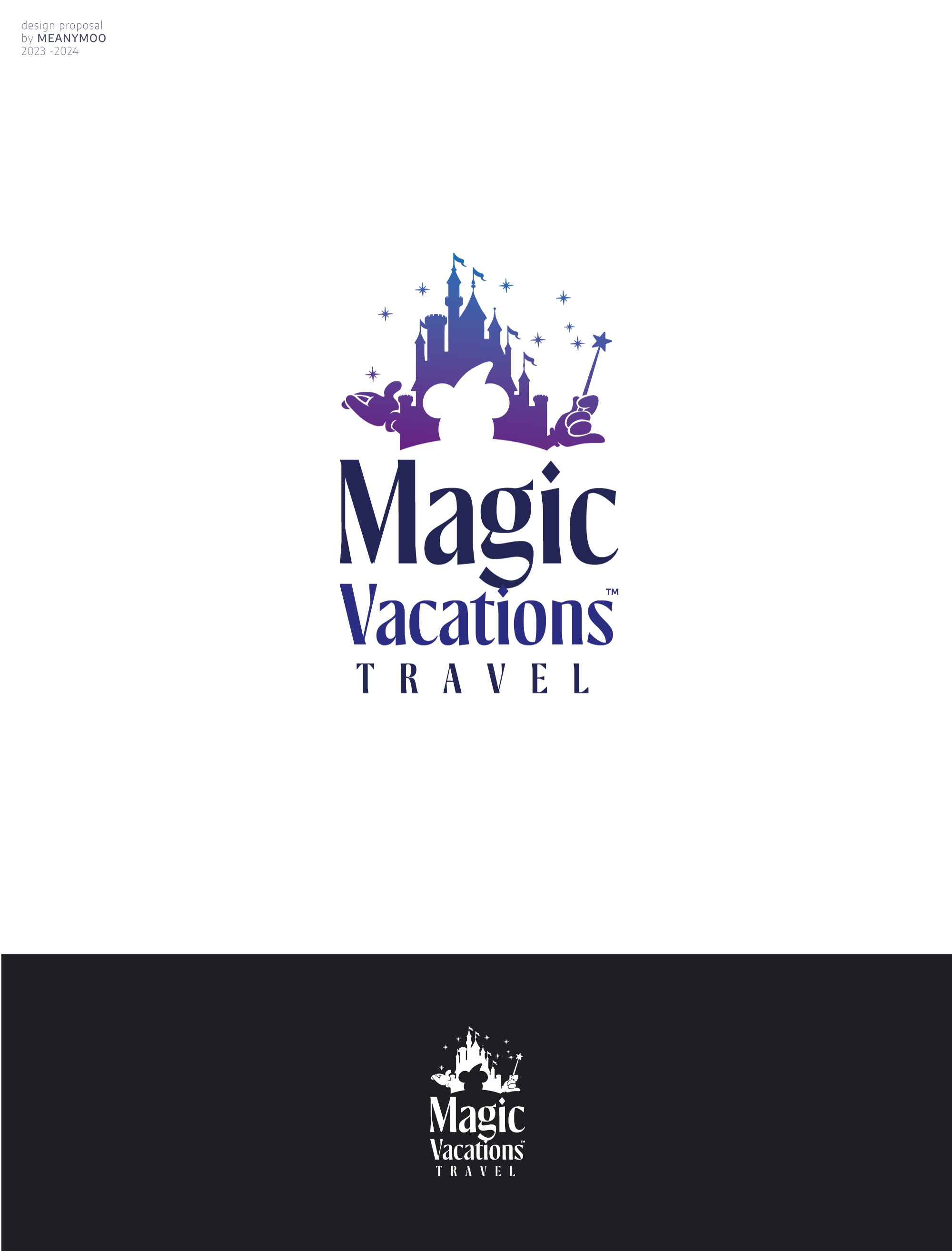Logo Design by nu_begining1 for Magic Vacations Travel | Design #30693904