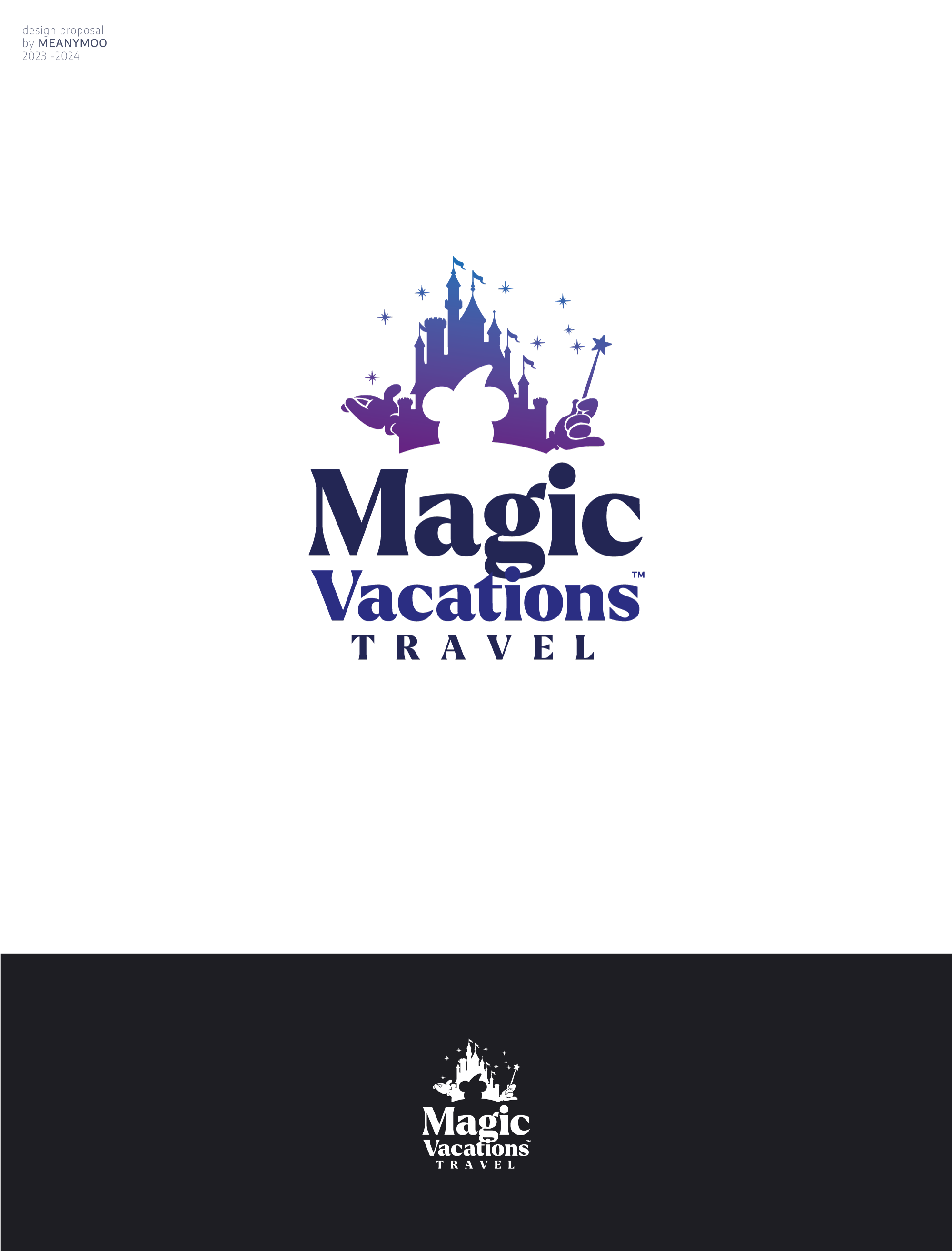 Logo Design by nu_begining1 for Magic Vacations Travel | Design #30693906