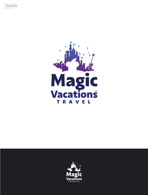 Logo Design by nu_begining1 for Magic Vacations Travel | Design: #30693907