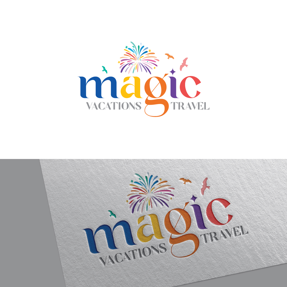 Logo Design by Maxo-Biz for Magic Vacations Travel | Design #30736825