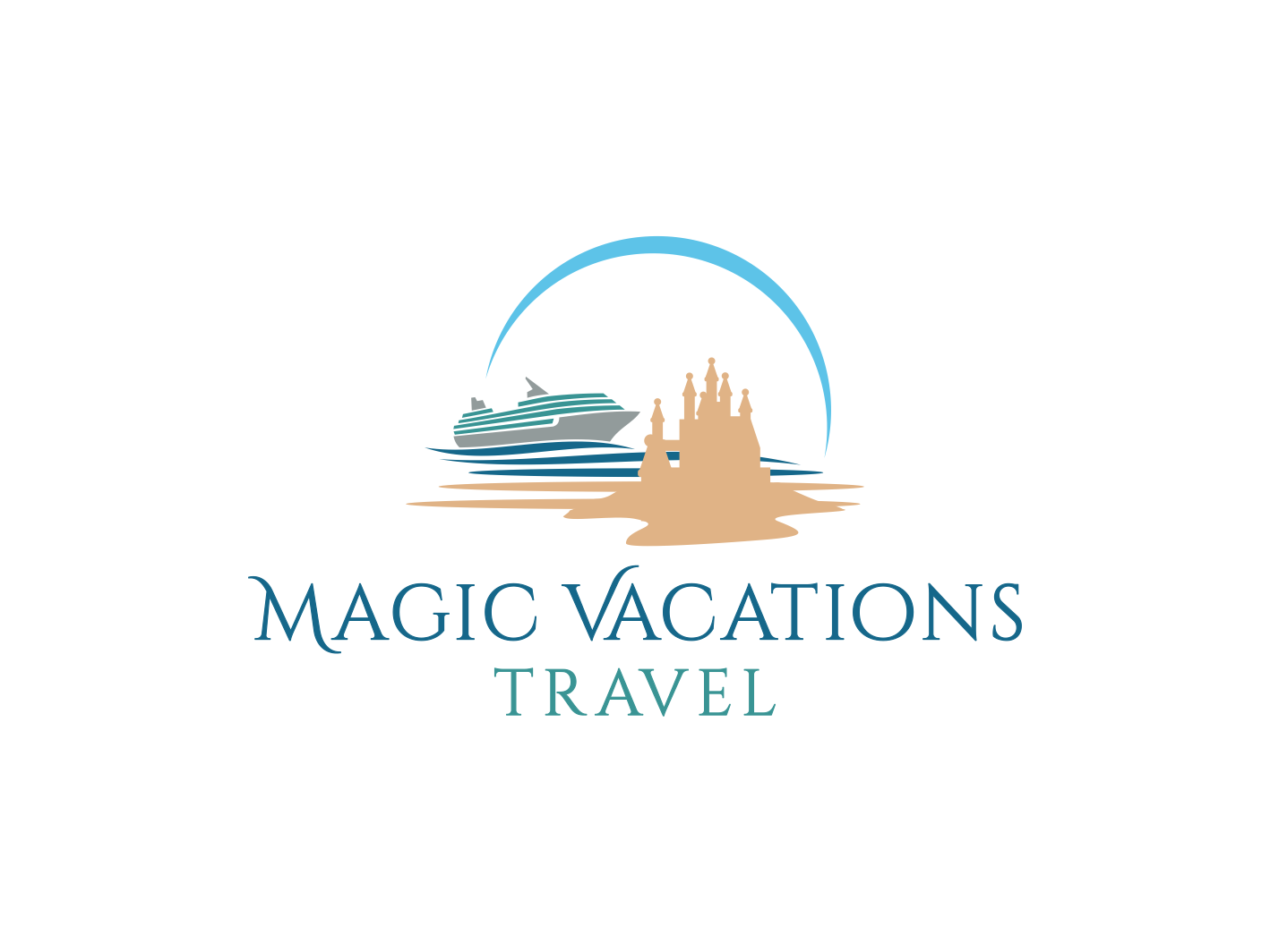 Logo Design by BNdesigner for Magic Vacations Travel | Design #30700956