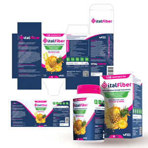 Packaging Design by Karina Cavaco for VitalFarma B.V. | Design #30688880