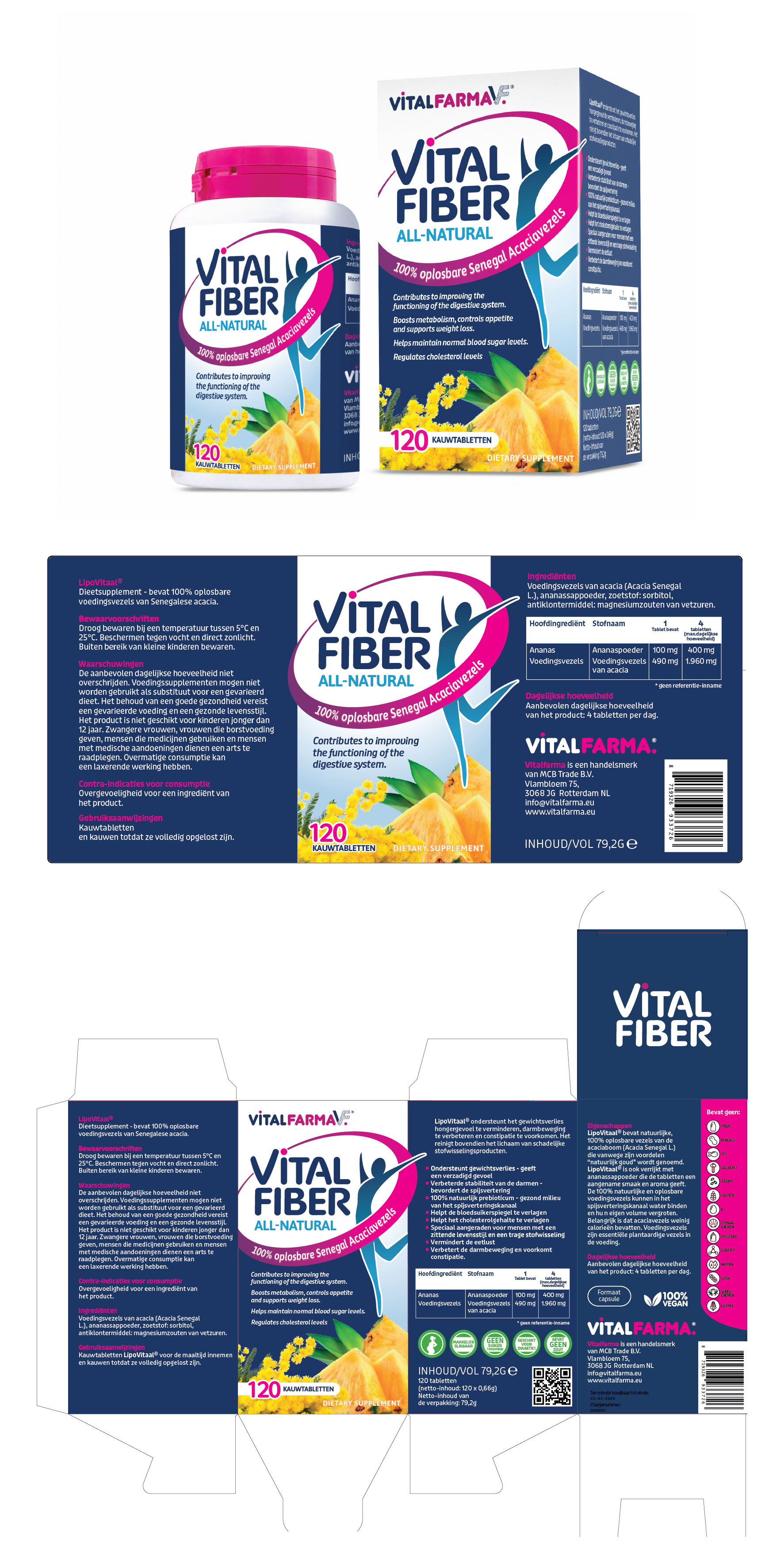 Packaging Design by JR-Design for VitalFarma B.V. | Design #30701170