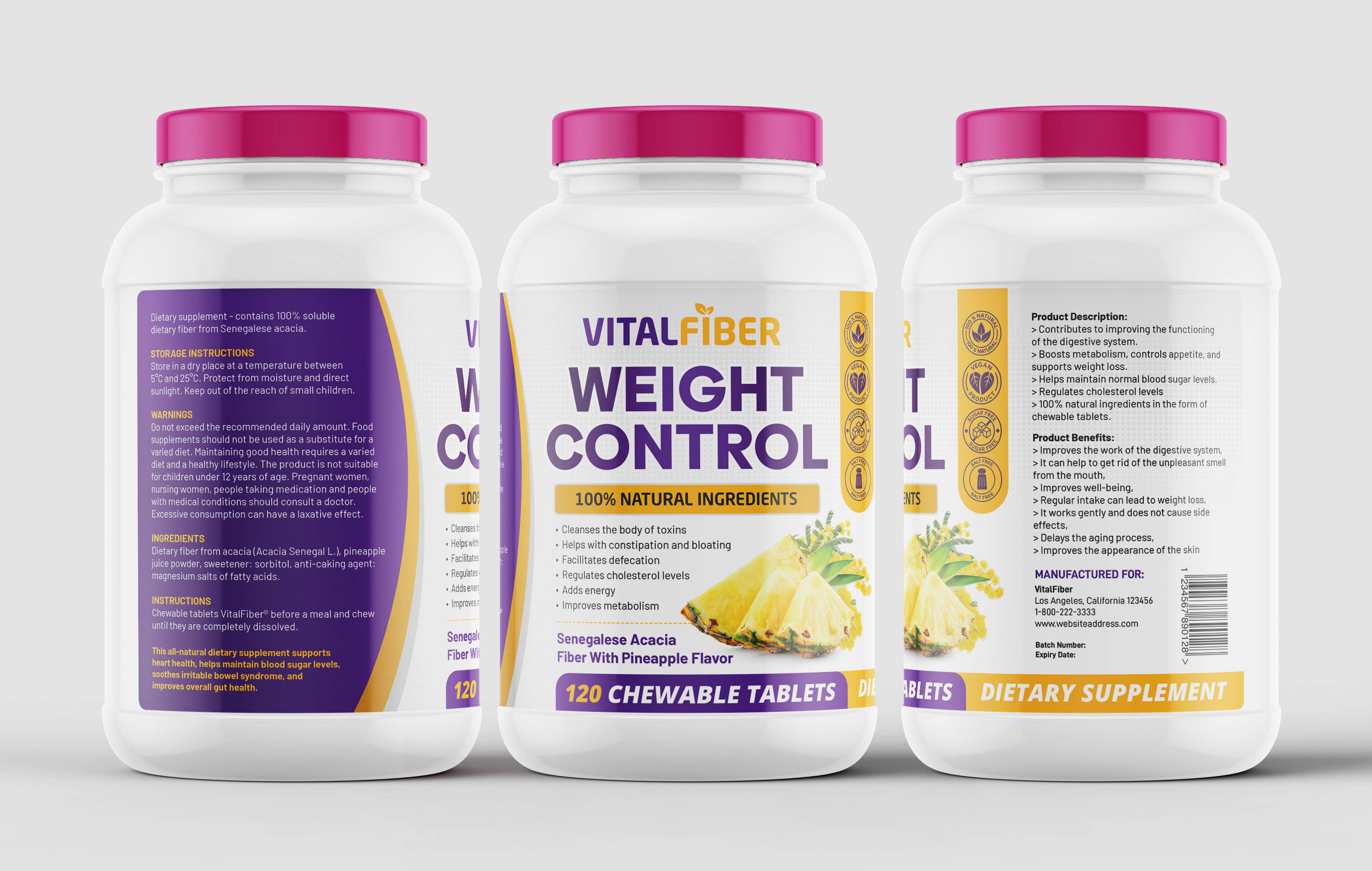 Packaging Design by SAI DESIGNS for VitalFarma B.V. | Design #30711890