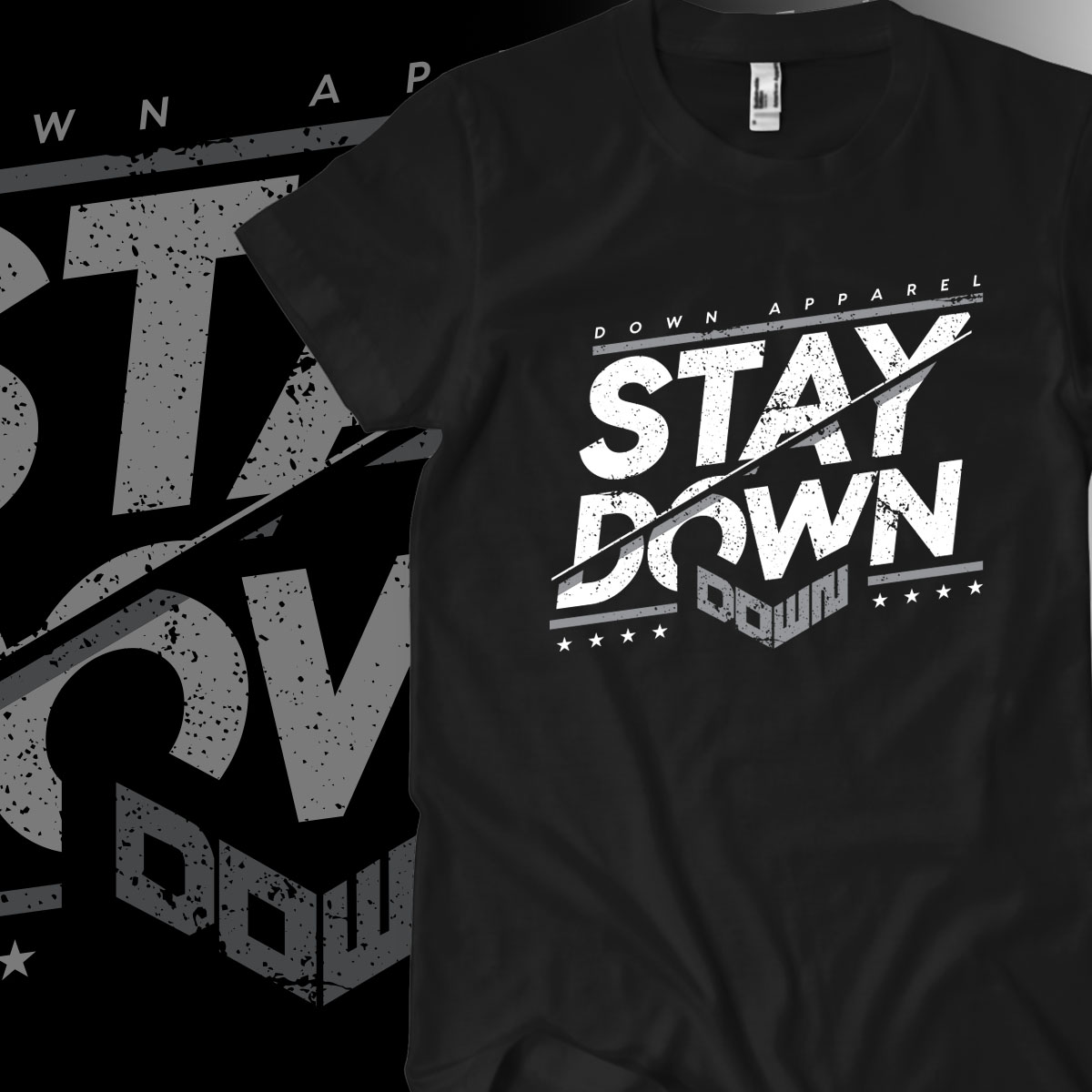 T-shirt Design by ScarDesigns for DOWN APPAREL | Design #30688681