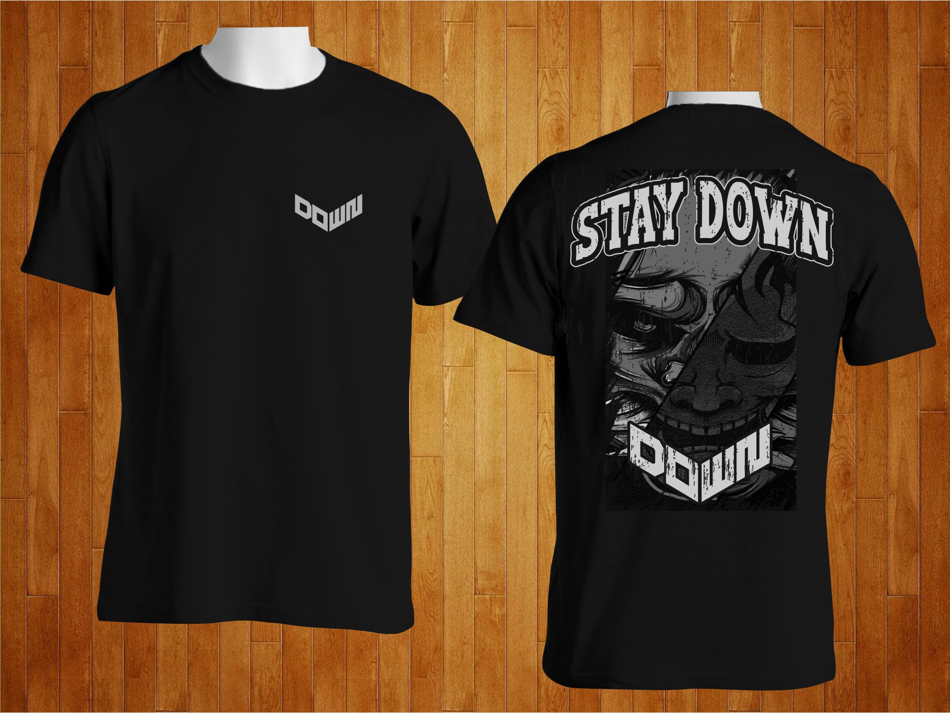 T-shirt Design by MangkuJiwo for DOWN APPAREL | Design #30696897