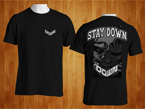 T-shirt Design by MangkuJiwo for DOWN APPAREL | Design #30696897