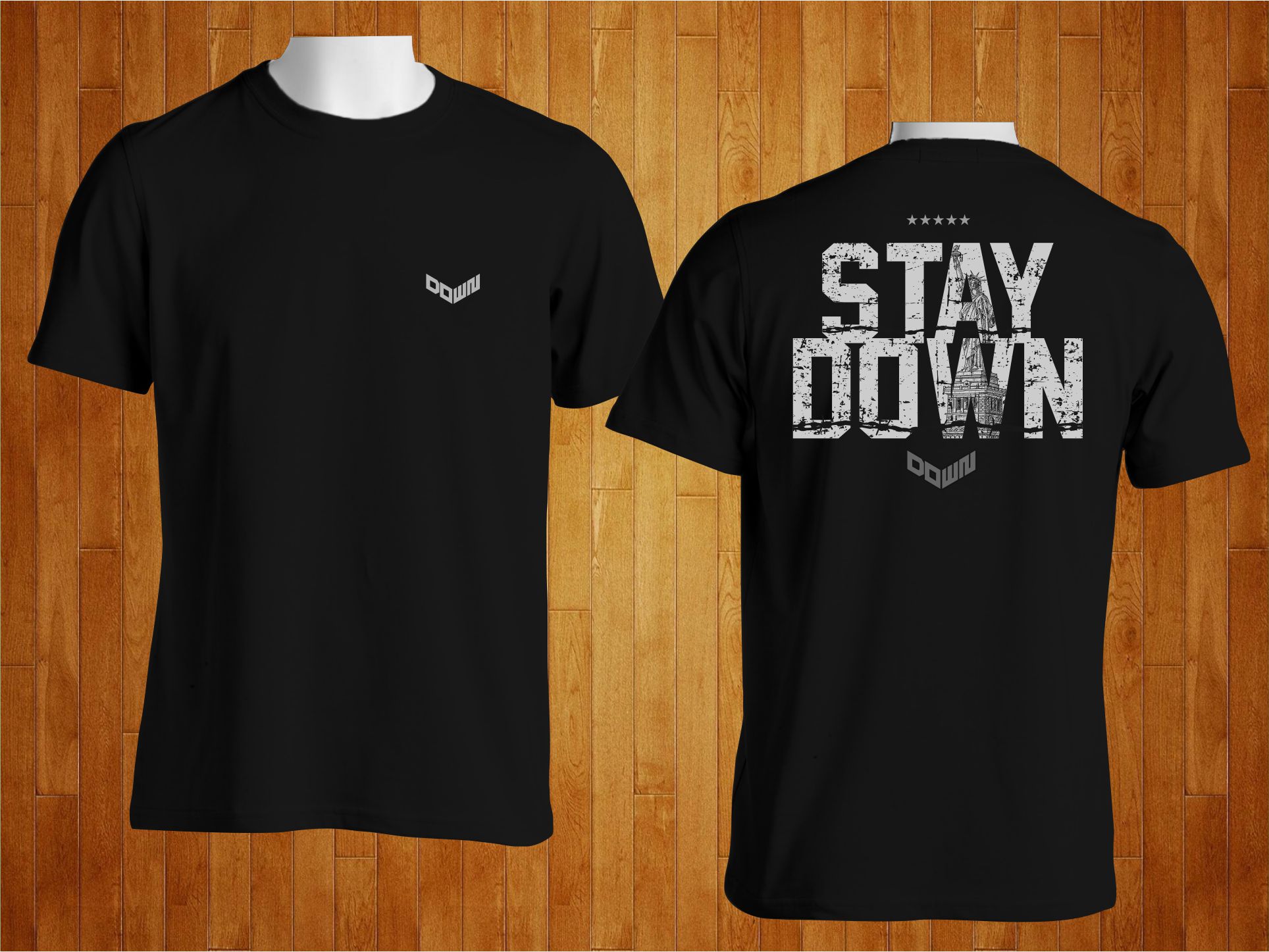T-shirt Design by MangkuJiwo for DOWN APPAREL | Design #30715499