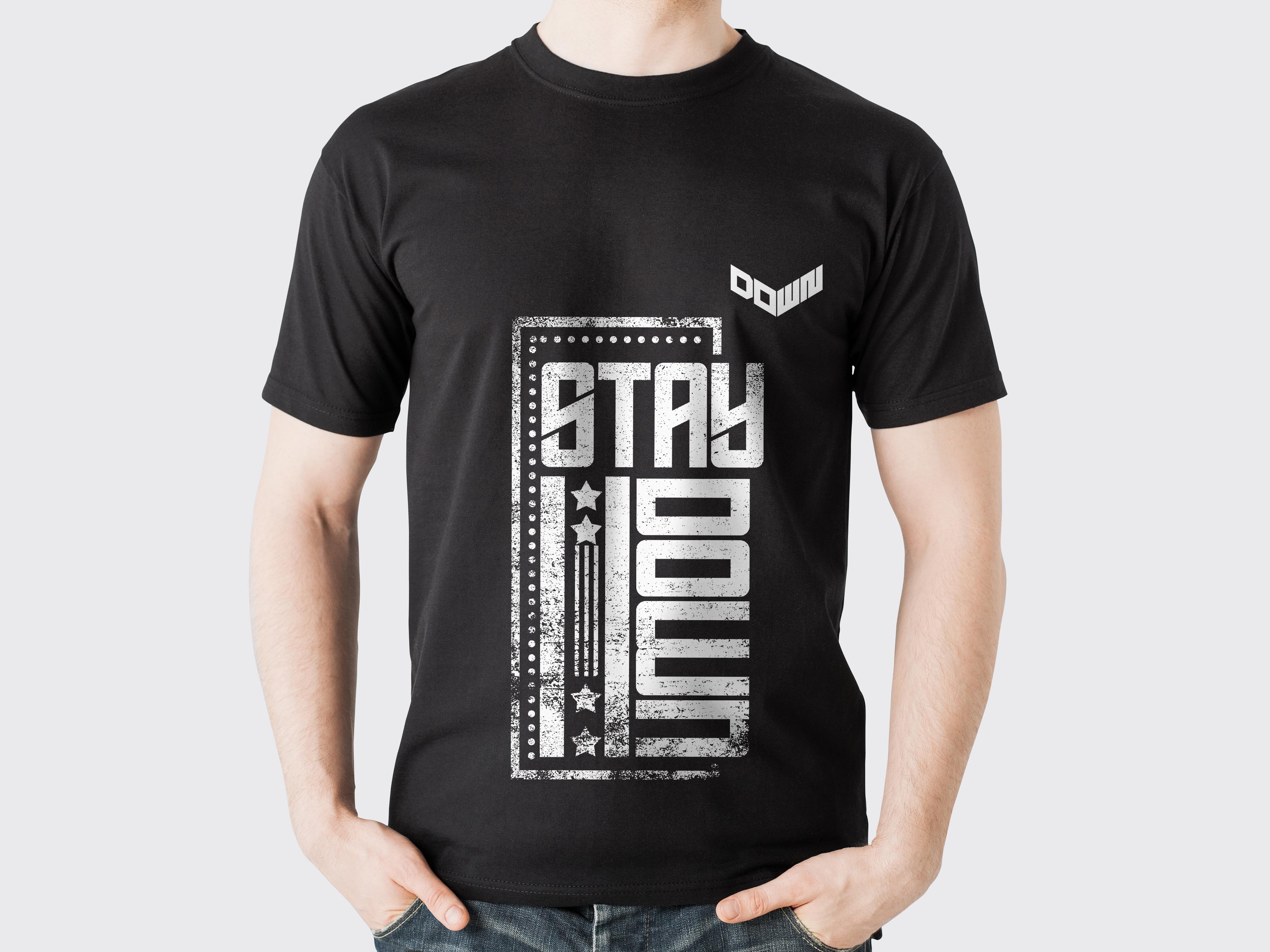 T-shirt Design by Tech Nova for DOWN APPAREL | Design #30720899