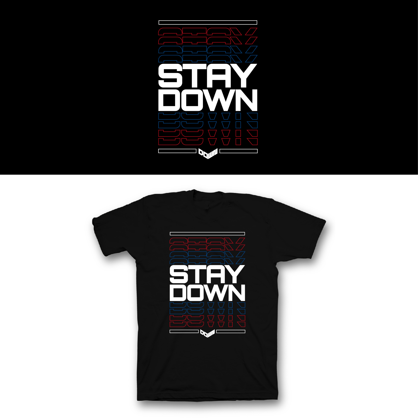 T-shirt Design by saka.aleksandar for DOWN APPAREL | Design #30684305