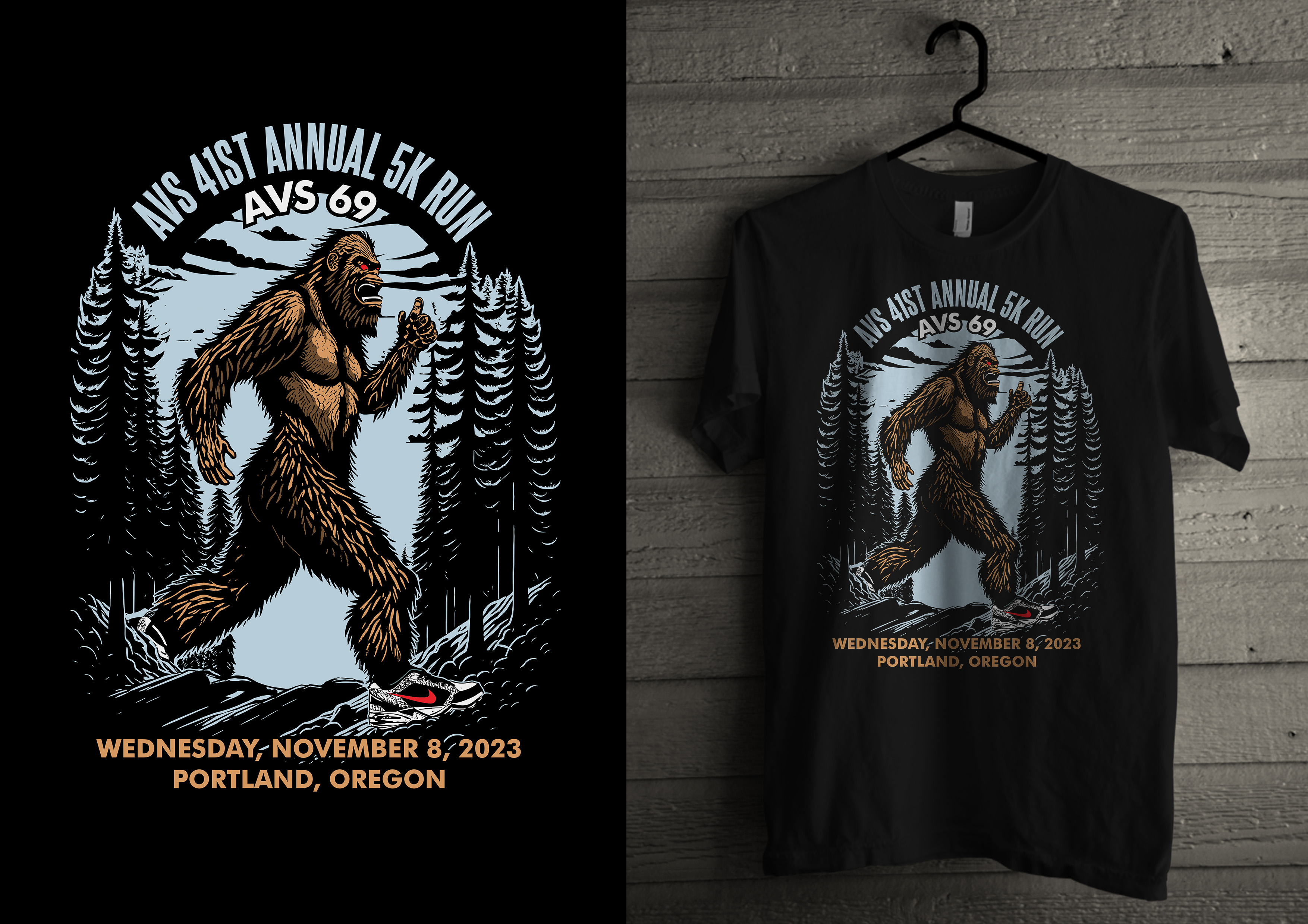 T-shirt Design by denuj for AVS | Design #30698582