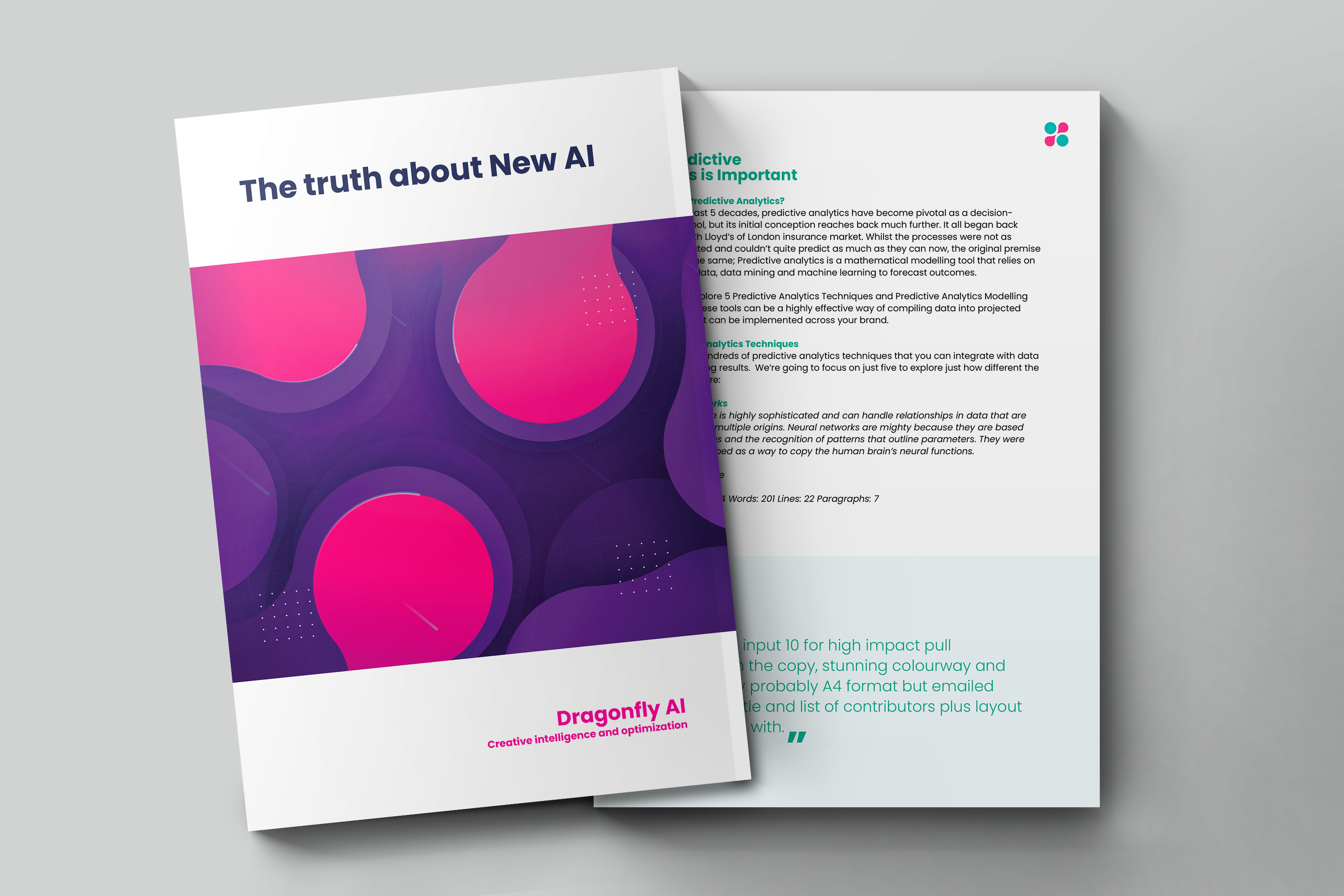 Brochure Design by Peter Huck for this project | Design #30716916