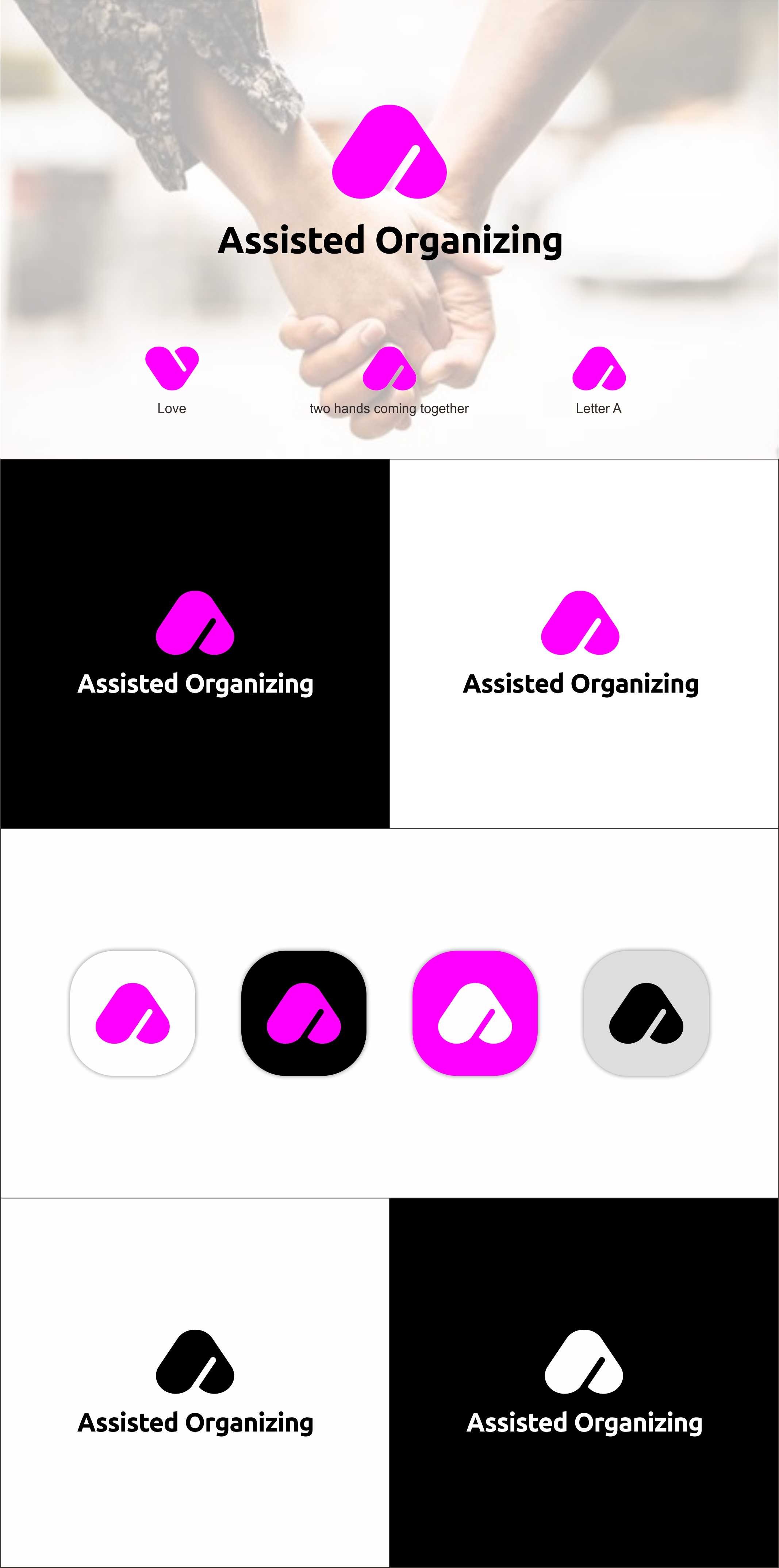 Logo Design by Student_art for Assisted Organizing | Design #30728533