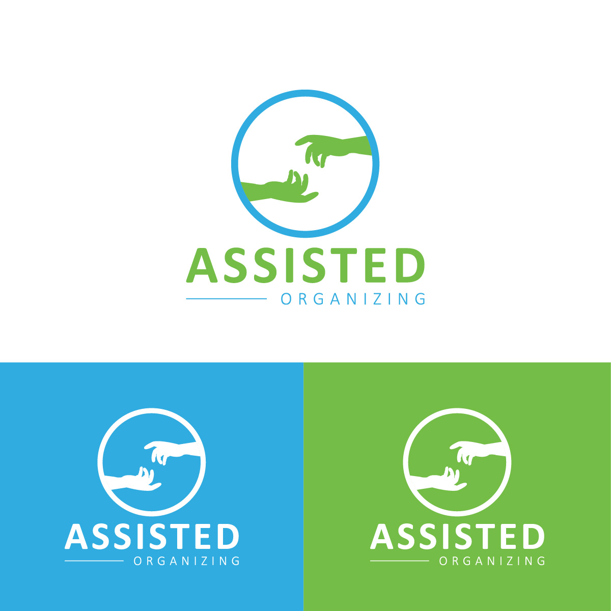 Logo Design by fly  design for Assisted Organizing | Design #30689098