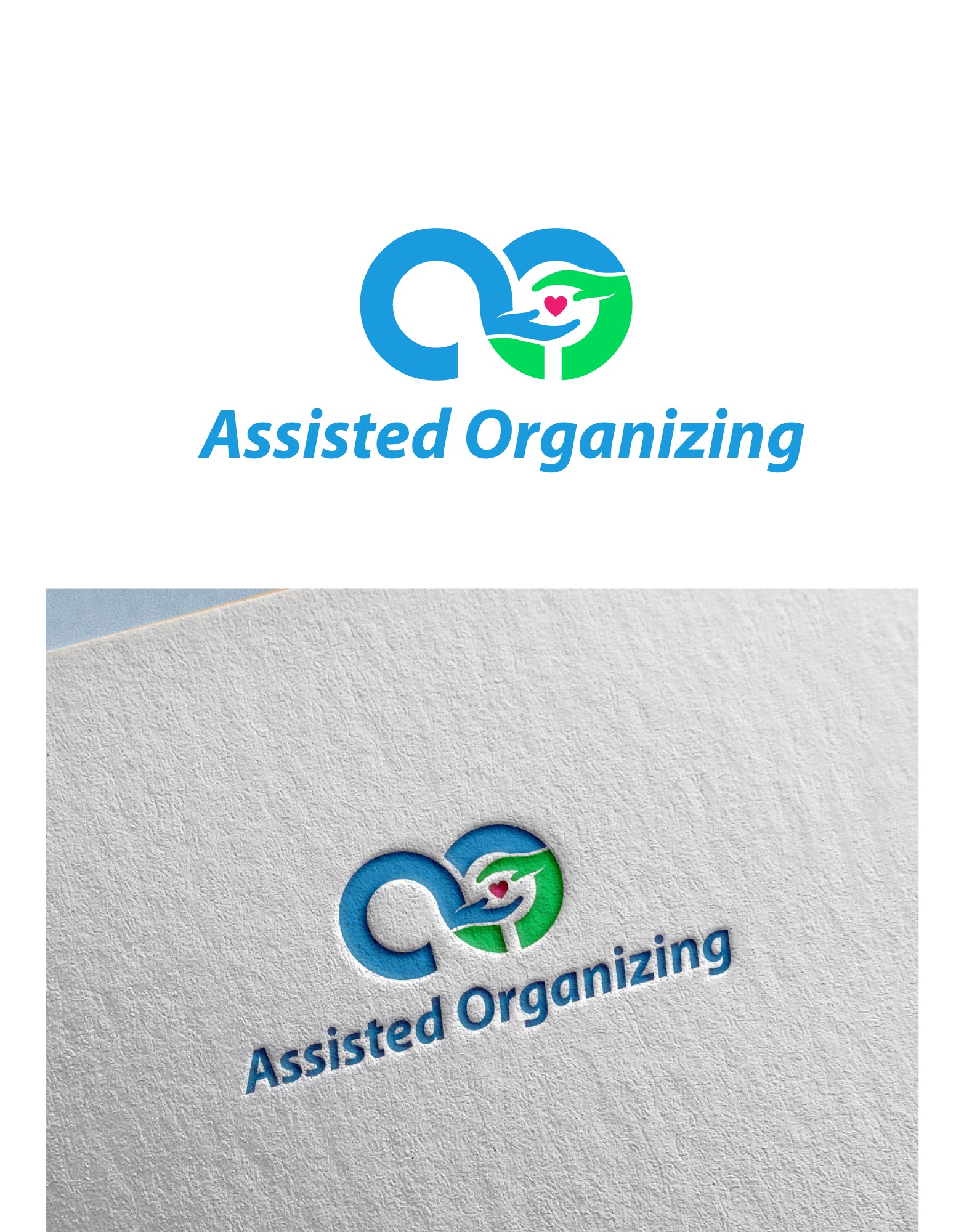 Logo Design by UMBRA Designs for Assisted Organizing | Design #30681915