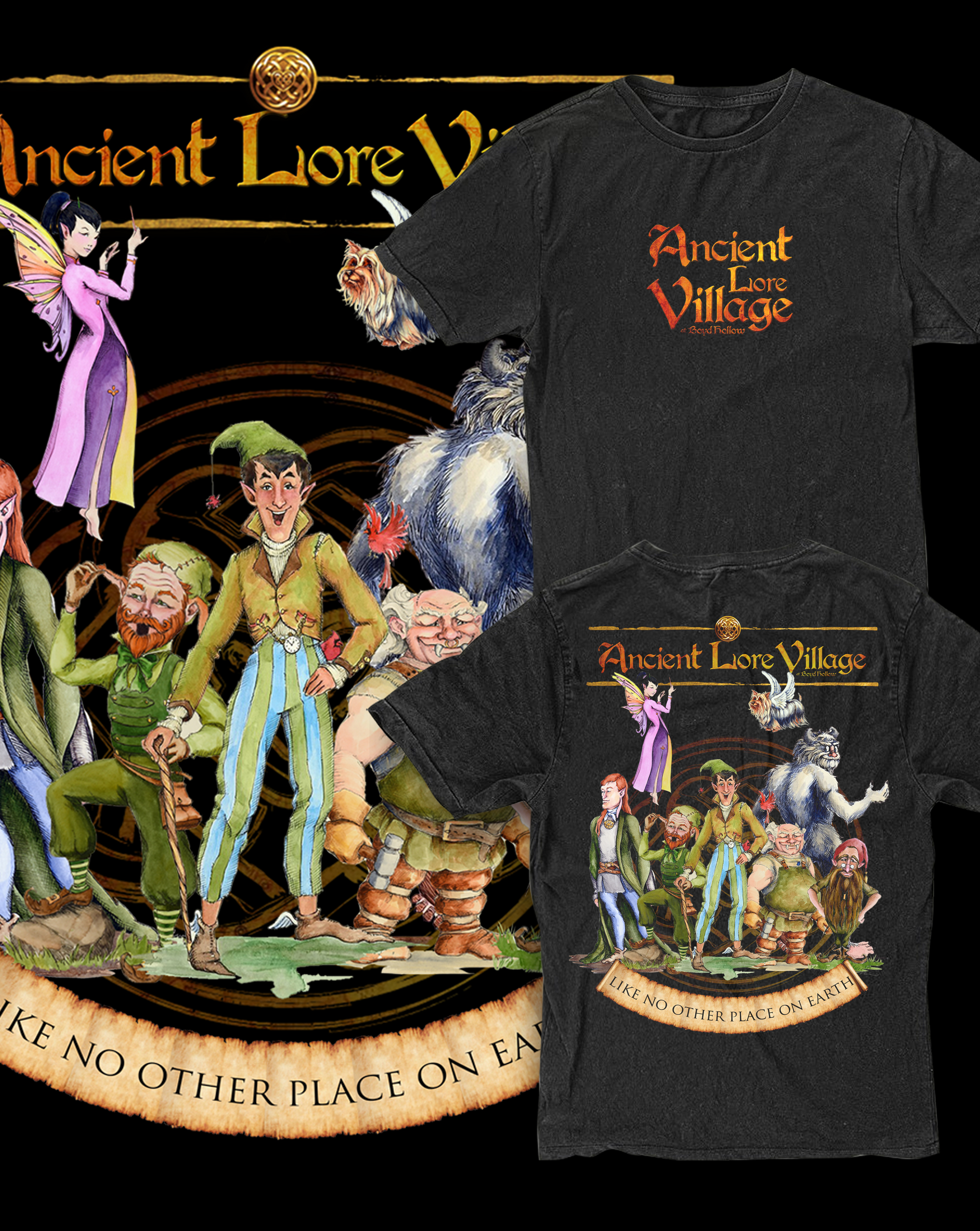 T-shirt Design by guruntool for Ancient Lore Village | Design: #30685703