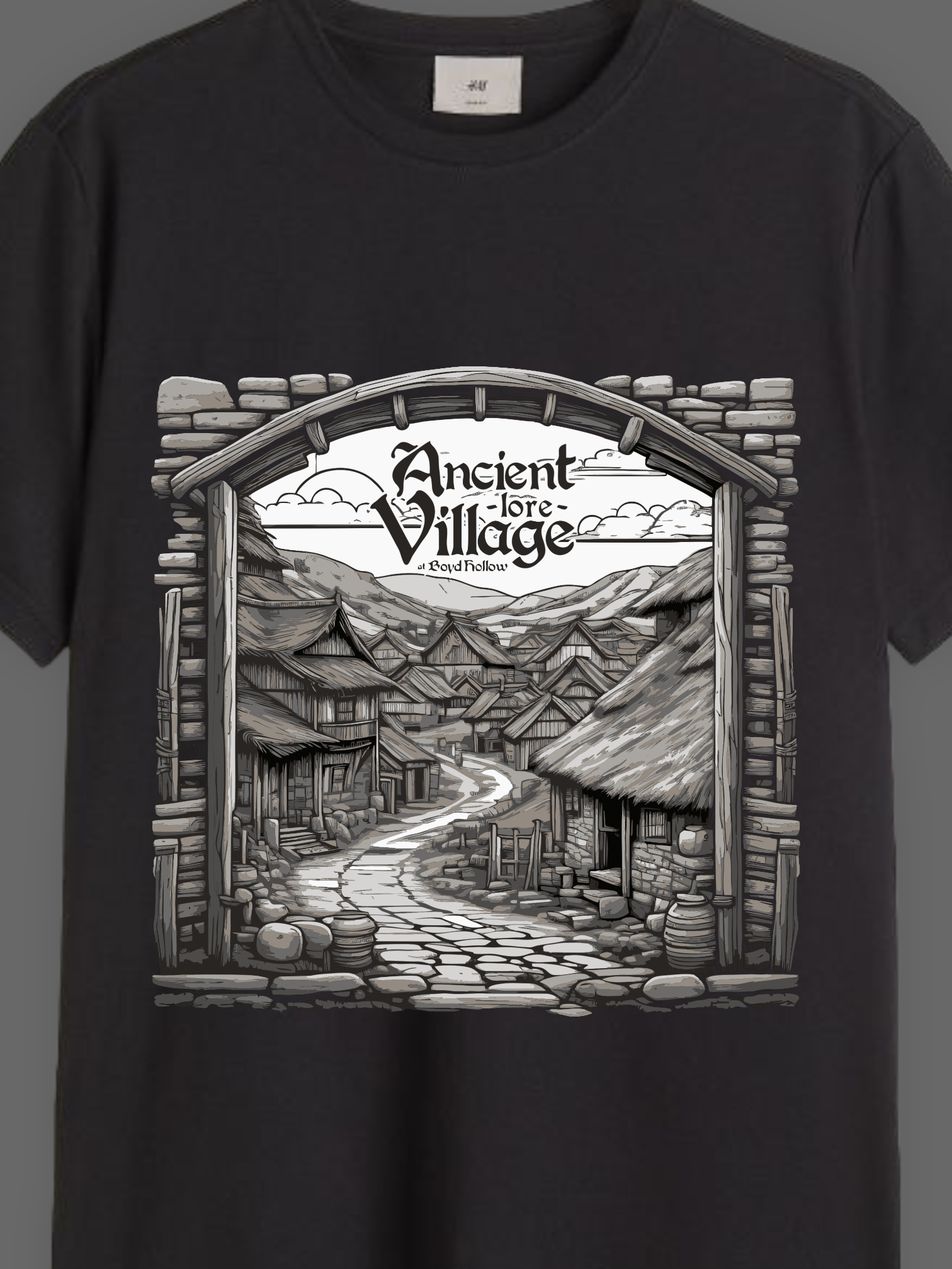 T-shirt Design by Foulanan Design for Ancient Lore Village | Design #30686045